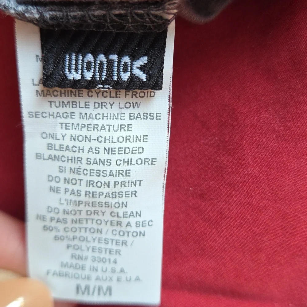 Volcom Y2K Extra Long Baby Tee  15in p2p - Picture 4 of 6